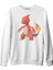Pokemon - Charmeleon Beyaz Kalın Sweatshirt 1