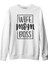 Wife Mom Boss Anneler Günü Beyaz Unisex Kalın Sweatshirt 1