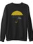 How I Met Your Mother - Umbrella Siyah Erkek Kalın Sweatshirt 1