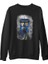 Doctor Who - Tardis Siyah Erkek Kalın Sweatshirt 1