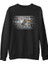 Pink Floyd - The Pink Side Siyah Erkek Kalın Sweatshirt 1