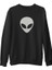 Alien Siyah Erkek Kalın Sweatshirt 1