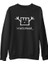 Radiohead Siyah Erkek Kalın Sweatshirt 1