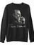 Charles Bukowski Siyah Erkek Kalın Sweatshirt 1