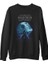 Star Wars - The Force Awakens 6 Siyah Erkek Kalın Sweatshirt 1
