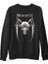Megadeth - Vic 6 Siyah Erkek Kalın Sweatshirt 1