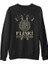 Vikings - Floki Siyah Erkek Kalın Sweatshirt 1