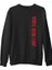 Uçuş - Remove Before The Flight Siyah Erkek Kalın Sweatshirt 1