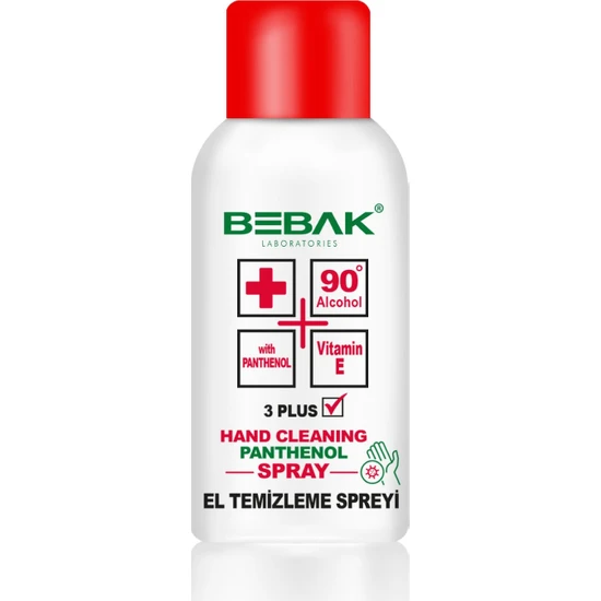 Bebak Sprey El Dezenfektanı 150 ml 4 Adet