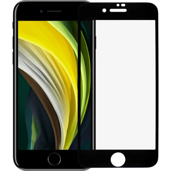 SKV Mobile  iPhon Se 2020 Tam Ekran Koruyucu Kırılmaz Cam