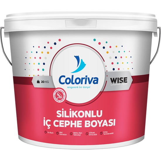 Coloriva Silikonlu Iç Cephe Duvar Boyası 10 kg Fiyatı Coloriva Silikonlu Iç Cephe Duvar Boyası 10 kg Fiyatı