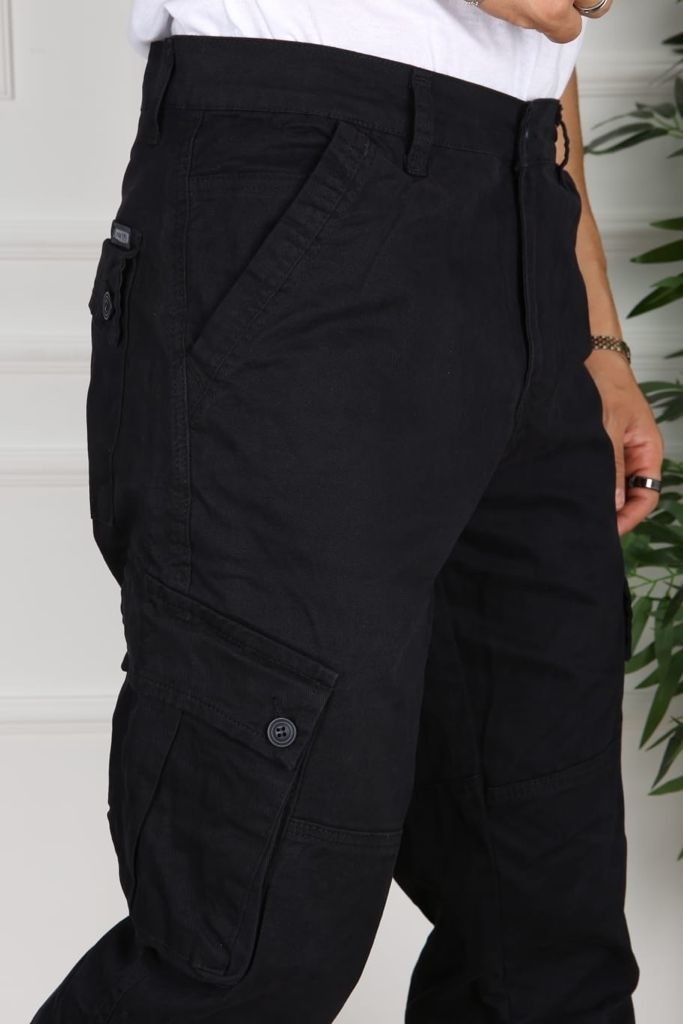 Frankness Jeans Pacos Kargo Pantolon Rahat Kesim Erkek Kargo Pantolon görsel 7