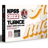 Benim Hocam Yayınları KPSS 2022 Türkçe Video Ders Notları - Yelda Ünal