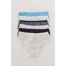 Penti Çok Renkli Kız Çocuk Blue Type 6lı Slip Külot