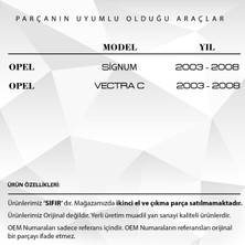 Alpha Auto Part Opel Signum ve Vectra C Caravan Için Bagaj Açma Düğmesi