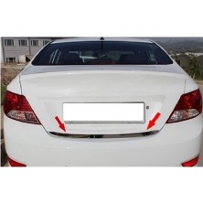 Ctk Hyundai Accent Blue Krom Bagaj Alt Çıtası 2012 - 2020