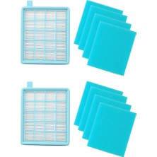 Parmis Philips Fc 9542 Powerpro Active 2 Adet Hepa Filtre 8 Ad Sünger SF0114-11