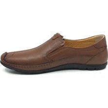 Luis Figo  Içi Dışı  Deri Erkek Yazlık Rahat Günlük Çarık Ayakkabı 39-48 42 Taba