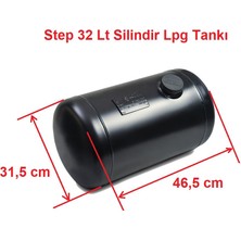 Step Silindir Lpg Tankı 32 Litre Ø 315 x H 460