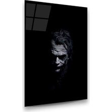 Glass Art Joker Dikey Cam Tablo