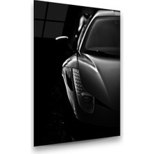 Glass Art Araba Dikey Cam Tablo
