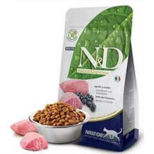 N&D Nd Tahılsız Kuzu Etli Yaban Mersinli Yetişkin Kedi Maması 10 kg