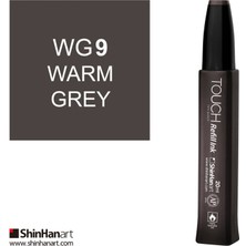 Touch Twin Marker Yedek Mürekkep 20 ml Wg9 Sıcak Gri