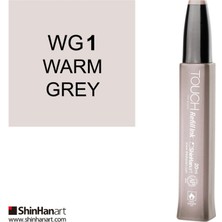 Touch Twin Marker Yedek Mürekkep 20 ml Wg1 Sıcak Gri