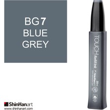 Touch Twin Marker Yedek Mürekkep 20 ml Bg7 Mavi Gri