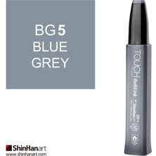 Touch Twin Marker Yedek Mürekkep 20 ml Bg5 Mavi Gri