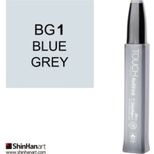Touch Twin Marker Yedek Mürekkep 20 ml Bg1 Mavi Gri