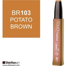Touch Twin Marker Yedek Mürekkep 20 ml BR103 Patates Kahvesi