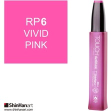Touch Twin Marker Yedek Mürekkep 20 ml Rp6 Canlı Pembe