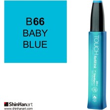 Touch Twin Marker Yedek Mürekkep 20 ml B66 Bebe Mavisi