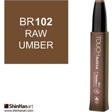 Touch Twin Marker Yedek Mürekkep 20 ml BR102 Ham Umber