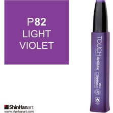 Touch Twin Marker Yedek Mürekkep 20 ml P82 Açık Menekşe