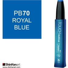 Touch Twin Marker Yedek Mürekkep 20 ml PB70 Royal Blue