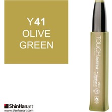 Touch Twin Marker Yedek Mürekkep 20 ml Y41 Zeytin Yeşili