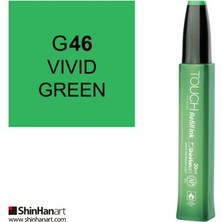 Touch Twin Marker Yedek Mürekkep 20 ml G46 Canlı Yeşil