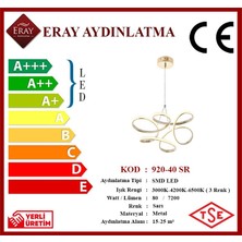Eray Aydınlatma 920-40 LED Sarı Avize