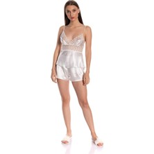 Espuar 1270 Exclusive Saten Dantel Detaylı Altı Parça Çeyiz Seti