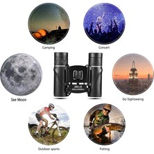 Okgoods Mini Taşınabilir Zoom HD 50000 m Dürbün Güçlü 200X25 Katlanır Uzun Menzilli (Yurt Dışından)