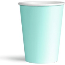 Festivall Karton Bardak Makaron Yeşil 8'li