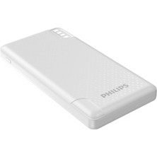 Philips DLP2010NW/62 10.000 Mah 2 x 2.4A USB Çıkış Micro USB + Type C Giriş Powerbank Beyaz