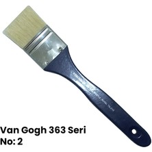 Van Gogh 363 Seri Beyaz Kıl Vernik Fırçası No 2