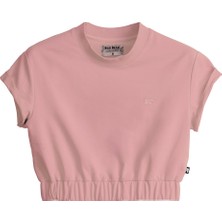 Bad Bear Kadın Pudra Pembe Emma Crop