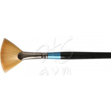 Daler Rowney Dr 48 Seri Aquafine Sentetik Kısa Saplı Yelpaze Fırçası No 4