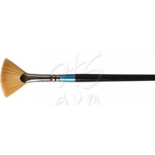 Daler Rowney Dr 48 Seri Aquafine Sentetik Kısa Saplı Yelpaze Fırçası No 2