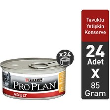 Proplan Pro Plan Adult Tavuk Etli Yetişkin Yaş Kedi Maması - 24 x 85 gr