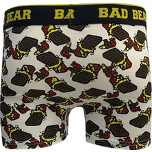 Bad Bear Chocolate Erkek Desenli Boxer